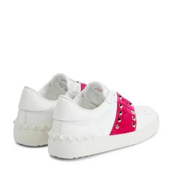 Valentino Garavani Rockstud Untitled Leather Sneakers 4 Valentino Garavani Rockstud Untitled Leather Sneakers - Image 2