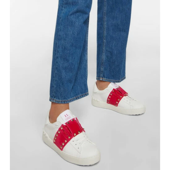 Valentino Garavani Rockstud Untitled Leather Sneakers 5 Valentino Garavani Rockstud Untitled Leather Sneakers - Image 3