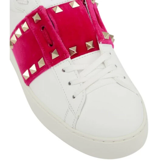 Valentino Garavani Rockstud Untitled Leather Sneakers 7 Valentino Garavani Rockstud Untitled Leather Sneakers - Image 5