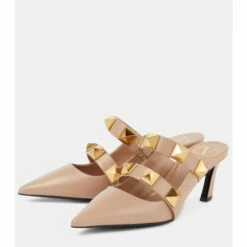 Valentino Garavani Roman Stud Leather Mules -Valentino Garavani Sales unnamed file 2714