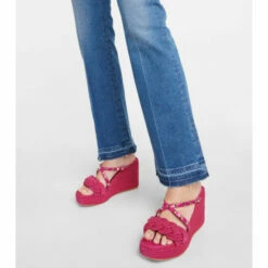 Valentino Garavani Rockstud Torchon Wedge Espadrilles -Valentino Garavani Sales unnamed file 2738