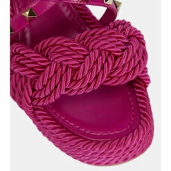 Valentino Garavani Rockstud Torchon Wedge Espadrilles -Valentino Garavani Sales unnamed file 2740