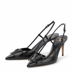 Valentino Garavani VLogo Leather Slingback Pumps 10 Valentino Garavani VLogo Leather Slingback Pumps -Valentino Garavani Sales unnamed file 2744
