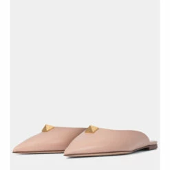 Valentino Garavani Roman Stud Leather Slippers -Valentino Garavani Sales unnamed file 2758