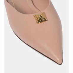 Valentino Garavani Roman Stud Leather Slippers -Valentino Garavani Sales unnamed file 2759