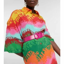 Valentino Garavani VLogo Leather Belt