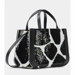 Valentino Garavani VLogo Small Sequined Canvas Tote Bag -Valentino Garavani Sales unnamed file 2793