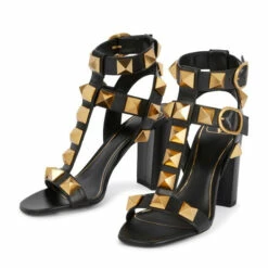 Valentino Garavani Roman Stud 90 Leather Sandals -Valentino Garavani Sales unnamed file 2812