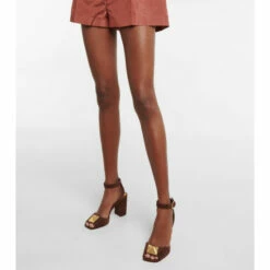 Valentino Garavani One Stud Suede Sandals -Valentino Garavani Sales unnamed file 2831