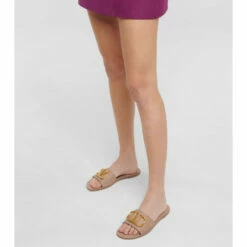 Valentino Garavani VLogo Leather Slides -Valentino Garavani Sales unnamed file 2841