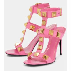 Valentino Garavani Roman Stud 100 Leather Sandals -Valentino Garavani Sales unnamed file 2847