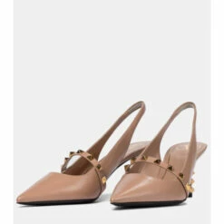 Valentino Garavani Rockstud Slingback Leather Pumps 10 Valentino Garavani Rockstud Slingback Leather Pumps -Valentino Garavani Sales unnamed file 2861