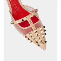 Valentino Garavani Rockstud Alcove Leather And Mesh Slingback Pumps -Valentino Garavani Sales unnamed file 2872