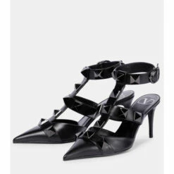 Valentino Garavani Roman Stud Leather Pumps -Valentino Garavani Sales unnamed file 2889