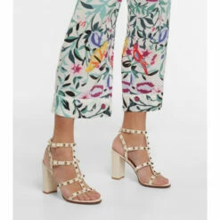 Valentino Garavani Rockstud Leather Sandals -Valentino Garavani Sales unnamed file 2924