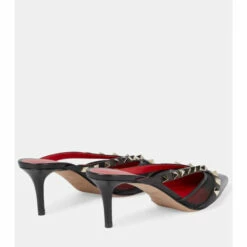 Valentino Garavani Rockstud Alcove Leather Mules -Valentino Garavani Sales unnamed file 2942