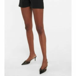 Valentino Garavani Rockstud Alcove Leather Mules -Valentino Garavani Sales unnamed file 2943