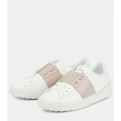 Valentino Garavani Open Leather Sneakers -Valentino Garavani Sales unnamed file 2965