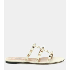Valentino Garavani Rockstud Leather Slides -Valentino Garavani Sales unnamed file 2970