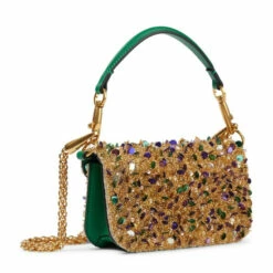 Valentino Garavani Locò Small Embellished Leather Shoulder Bag -Valentino Garavani Sales unnamed file 2974
