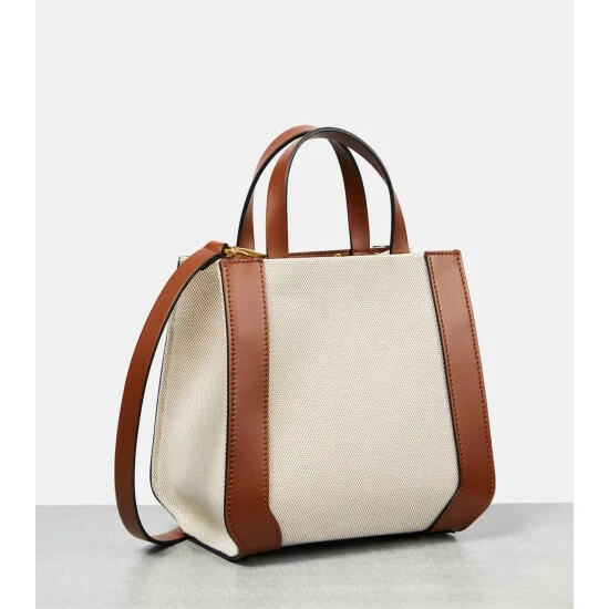 Valentino Garavani VLogo Small Canvas Tote Bag 5 Valentino Garavani VLogo Small Canvas Tote Bag - Image 3