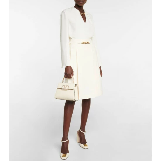 Valentino Garavani VSling Embellished Leather Tote Bag 6 Valentino Garavani VSling Embellished Leather Tote Bag - Image 4