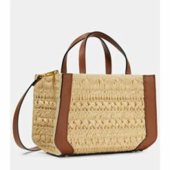 Valentino Garavani VLogo Small Raffia-effect Tote -Valentino Garavani Sales unnamed file 3004