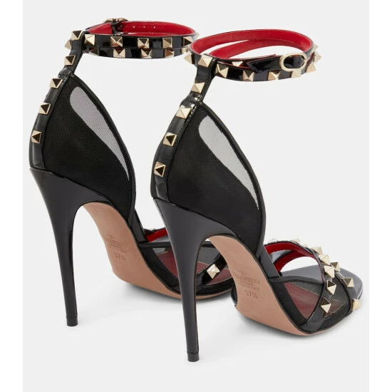 Valentino Garavani Rockstud Alcove Leather Sandals 4 Valentino Garavani Rockstud Alcove Leather Sandals - Image 2