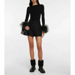 Valentino Garavani Roman Stud Leather Snow Boots