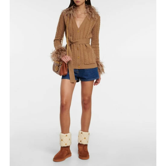 Valentino Garavani Roman Stud Suede Ankle Boots 3 Valentino Garavani Roman Stud Suede Ankle Boots