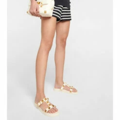 Valentino Garavani Roman Stud Leather Slides -Valentino Garavani Sales unnamed file 3060