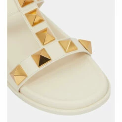 Valentino Garavani Roman Stud Leather Slides -Valentino Garavani Sales unnamed file 3062