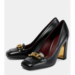 Valentino Garavani VLogo Chain Leather Loafer Pumps -Valentino Garavani Sales unnamed file 3066