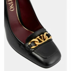 Valentino Garavani VLogo Chain Leather Loafer Pumps -Valentino Garavani Sales unnamed file 3067