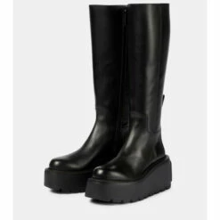 Valentino Garavani Uniqueform Leather Knee-high Boots -Valentino Garavani Sales unnamed file 3071