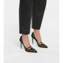 Valentino Garavani Rockstud Alcove Embellished Mesh Pumps -Valentino Garavani Sales unnamed file 3085