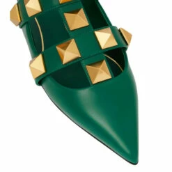 Valentino Garavani Roman Stud Leather Slippers -Valentino Garavani Sales unnamed file 3092