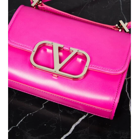 Valentino Garavani VLogo Leather Shoulder Bag 5 Valentino Garavani VLogo Leather Shoulder Bag - Image 3