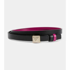 Valentino Garavani One Stud Embellished Leather Belt -Valentino Garavani Sales unnamed file 3122