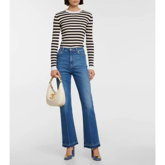 Valentino Garavani Stud Sign Leather Shoulder Bag 6 Valentino Garavani Stud Sign Leather Shoulder Bag - Image 4