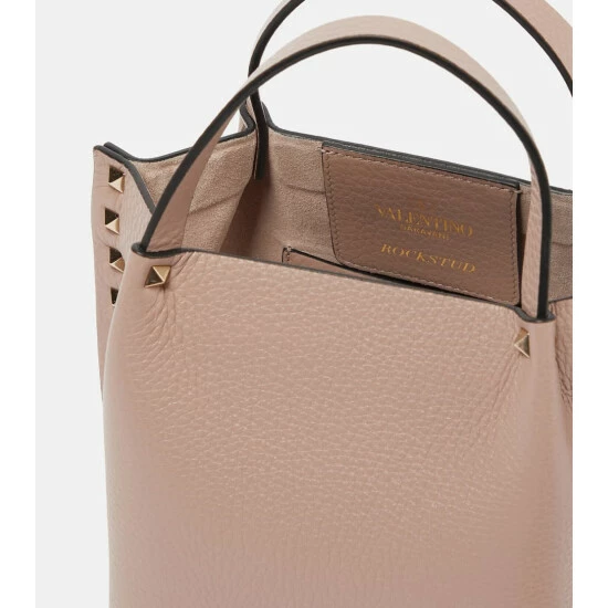Valentino Garavani Rockstud Small Leather Tote Bag 4 Valentino Garavani Rockstud Small Leather Tote Bag - Image 2