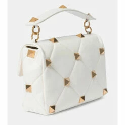 Valentino Garavani Roman Stud Large Leather Shoulder Bag -Valentino Garavani Sales unnamed file 3166