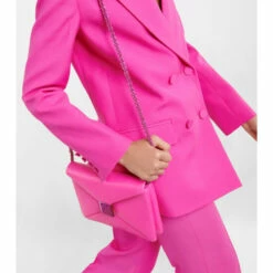 Valentino Garavani One Stud Leather Clutch -Valentino Garavani Sales unnamed file 3177