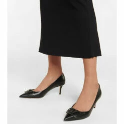 Valentino Garavani VLogo Leather Pumps 9 Valentino Garavani VLogo Leather Pumps -Valentino Garavani Sales unnamed file 3188