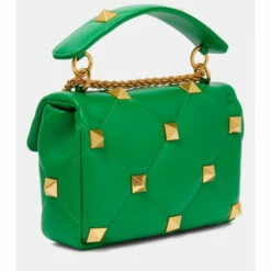 Valentino Garavani Roman Stud Medium Leather Shoulder Bag -Valentino Garavani Sales unnamed file 3206