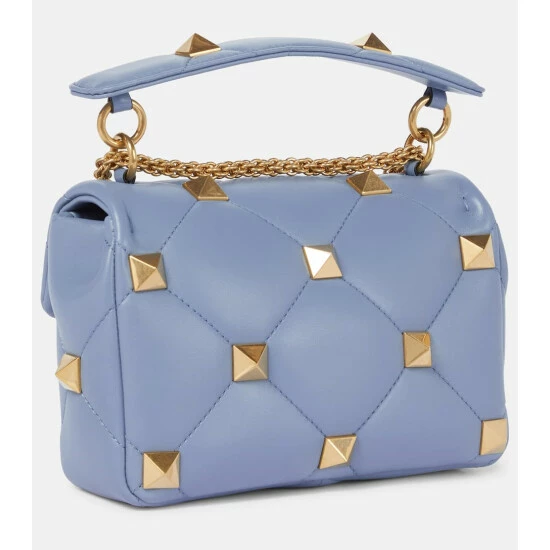 Valentino Garavani Roman Stud Medium Leather Shoulder Bag 5 Valentino Garavani Roman Stud Medium Leather Shoulder Bag - Image 3