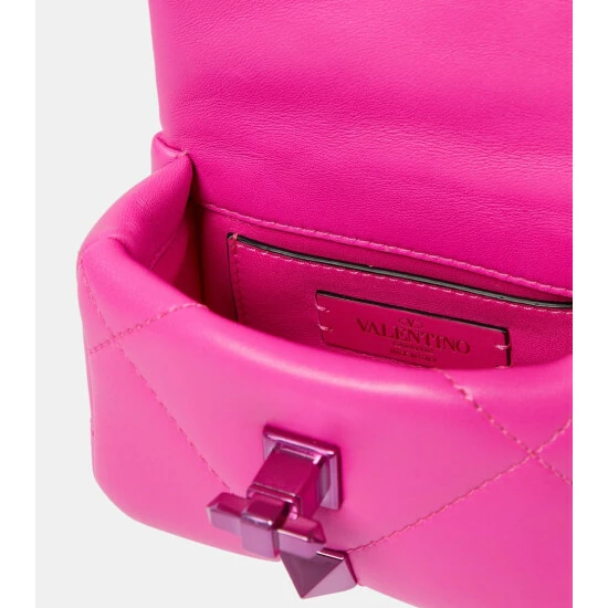 Valentino Garavani Roman Stud Mini Leather Shoulder Bag 4 Valentino Garavani Roman Stud Mini Leather Shoulder Bag - Image 2