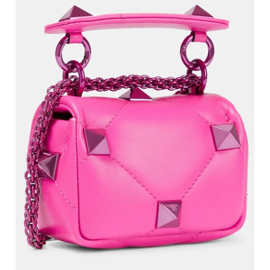 Valentino Garavani Roman Stud Mini Leather Shoulder Bag 5 Valentino Garavani Roman Stud Mini Leather Shoulder Bag - Image 3