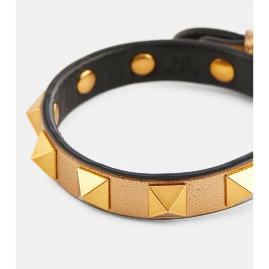 Valentino Garavani Rockstud Leather Bracelet 5 Valentino Garavani Rockstud Leather Bracelet - Image 3