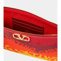 Valentino Garavani VLogo Large Canvas Pouch -Valentino Garavani Sales unnamed file 3295